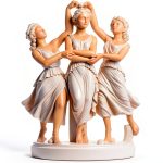 Beautiful Greek Statues Alabaster Religious Safety Decor-0