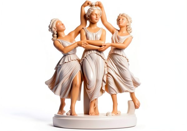 Beautiful Greek Statues Alabaster Religious Safety Decor-0