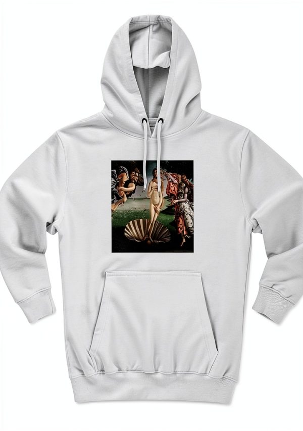 3dRose Womens Hoodie Premium Cotton Fleece Lined-0