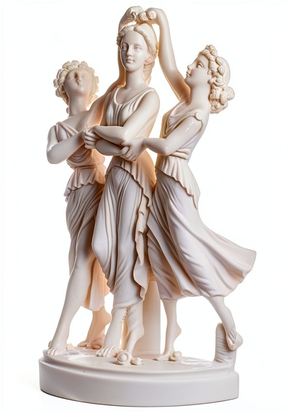 Beautiful Greek Statues Alabaster Religious Safety Decor-1