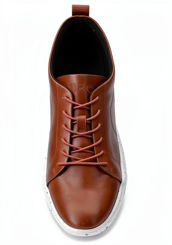 NAE Vegan Shoes Brown Mens Sustainable Footwear-4