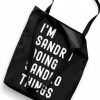 16 Inch Tote Bag Lightweight Durable Polyester Merch-1