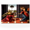LIFENG Botticelli Annunciation Canvas Wall Art Framed Print-0