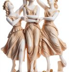 Alabaster Greek Statue Home Decor Handmade in Greece-0