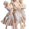 Beautiful Greek Statues Alabaster Religious Safety Decor-7