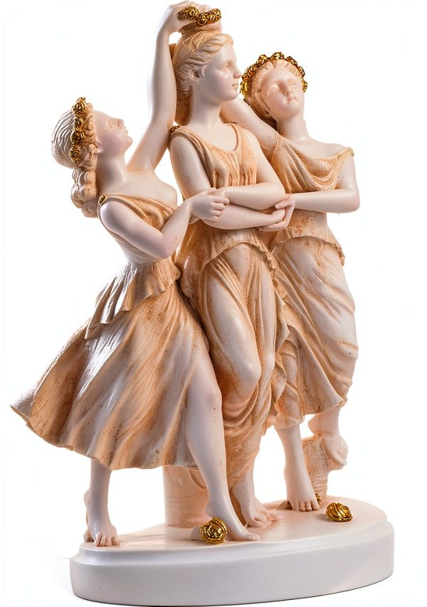 Alabaster Greek Statue Home Decor Handmade in Greece-7