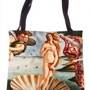 Venus Tote Bag Renaissance Art Design Lightweight Durable-0