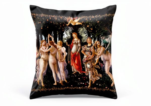 Renaissance Art Throw Pillow Polyester Decor Home Accent-2