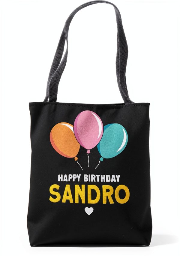 Personalized Sandro Bag 16 Inch Lightweight Durable Gift-0