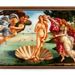 INVIN ART Canvas Print Framed Embossed Home Decor Wall Art-0