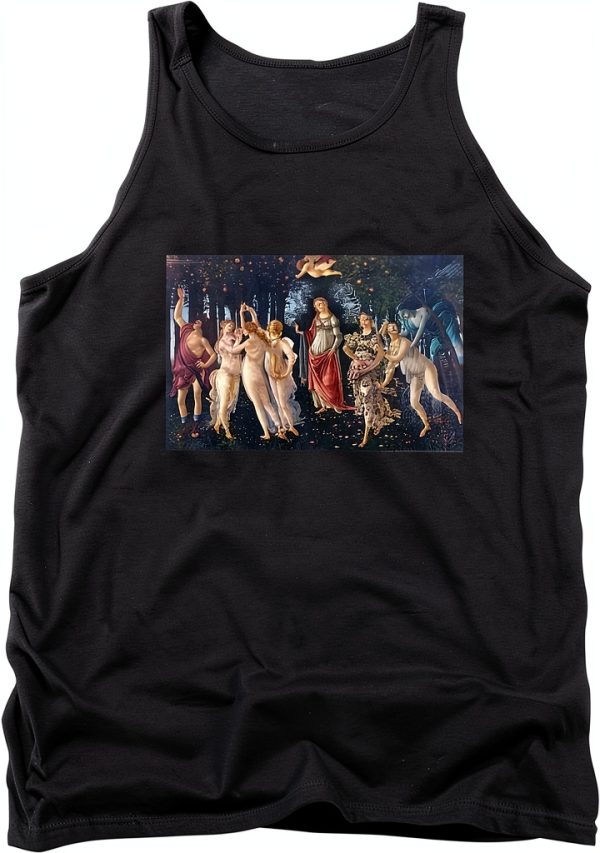 Sandro Botticelli Primavera Tank Top Unisex Cotton Graphic-0