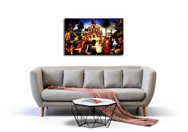 Pavo Canvas Wall Art Modern Style Home Office Decor Frame-3