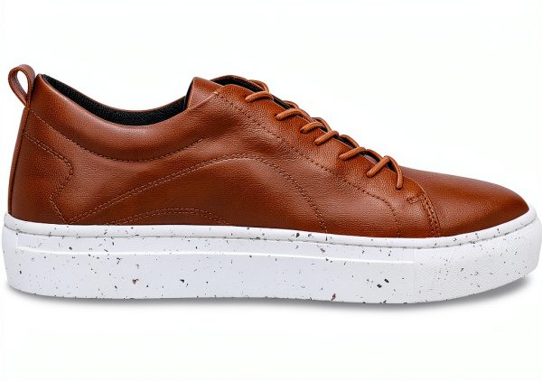 NAE Vegan Shoes Brown Mens Sustainable Footwear-0