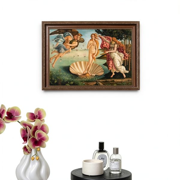 INVIN ART Canvas Print Framed Embossed Home Decor Wall Art-4