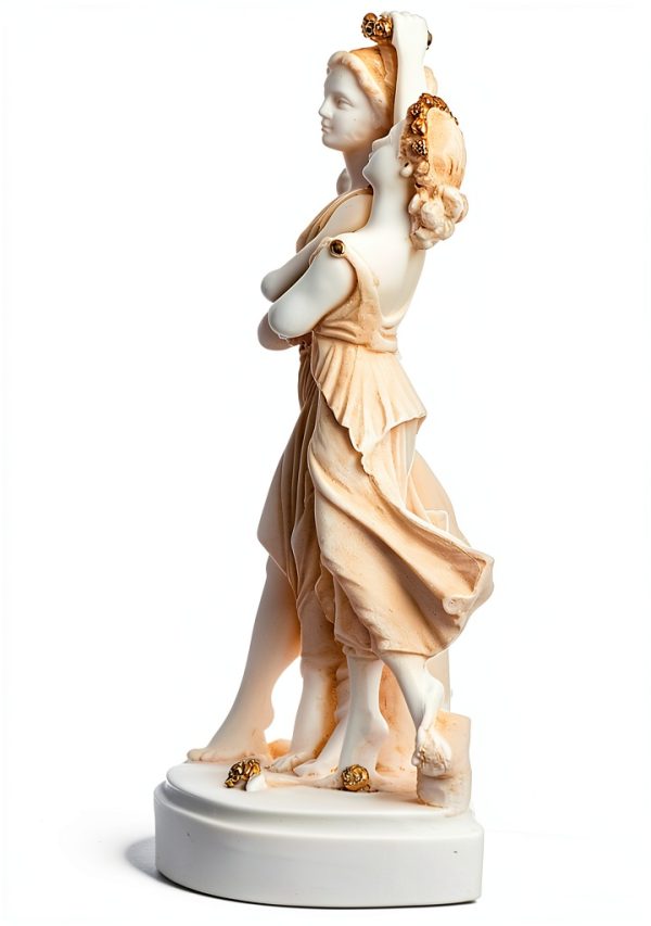 Alabaster Greek Statue Home Decor Handmade in Greece-2