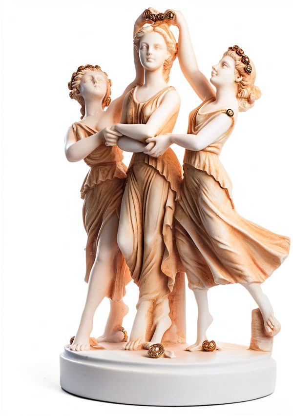 Alabaster Greek Statue Home Decor Handmade in Greece-1