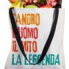 Sandro Personalized Tote Bag 16 Inch Lightweight Durable-3