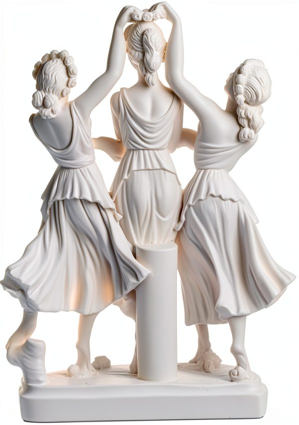Beautiful Greek Statues Alabaster Religious Safety Decor-4