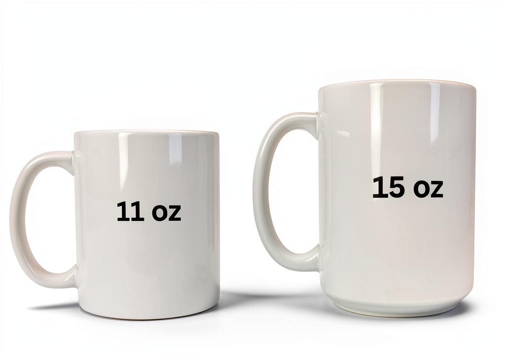 Sandro ceramic mug on a kitchen counter with coffee