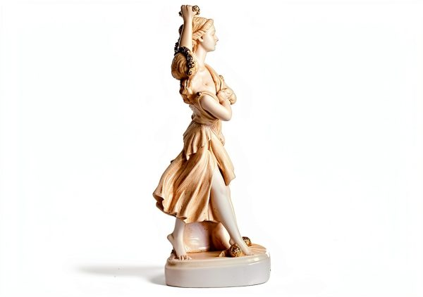Alabaster Greek Statue Home Decor Handmade in Greece-6