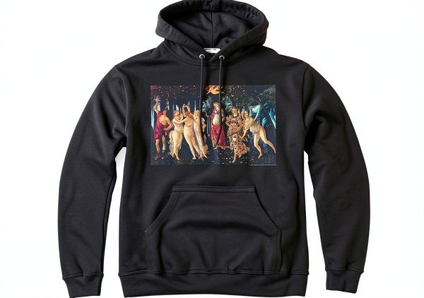 Popfunk Sandro Botticelli Primavera Hoodie Unisex Cotton-0