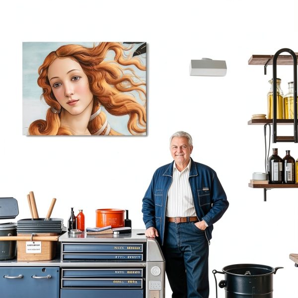 Aemxzax Birth of Venus Art Poster Canvas Wall Decor-1