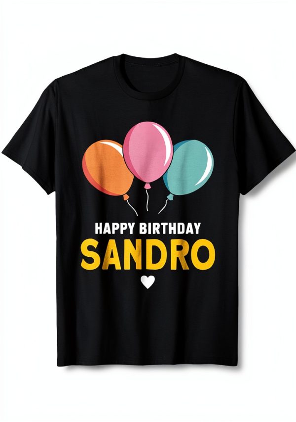 Sandro Birthday Outfit Personalized Name Gift Mens Clothing-0