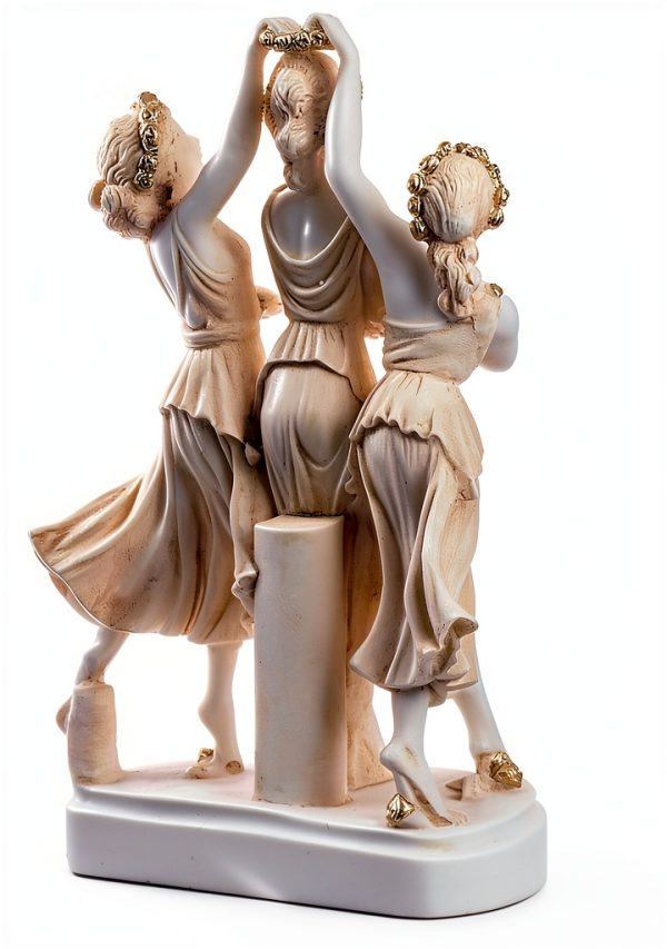 Alabaster Greek Statue Home Decor Handmade in Greece-8