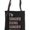 16 Inch Tote Bag Lightweight Durable Polyester Merch-0