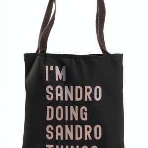 16 Inch Tote Bag Lightweight Durable Polyester Merch-0