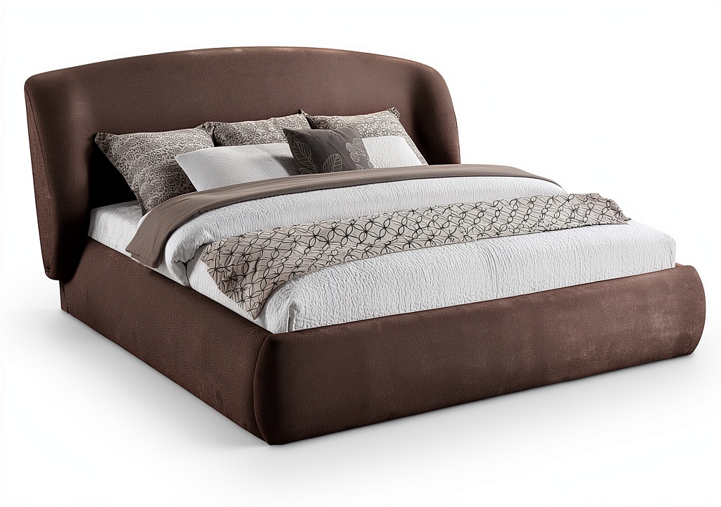 Meridian Furniture Twin Bed Frame Brown
