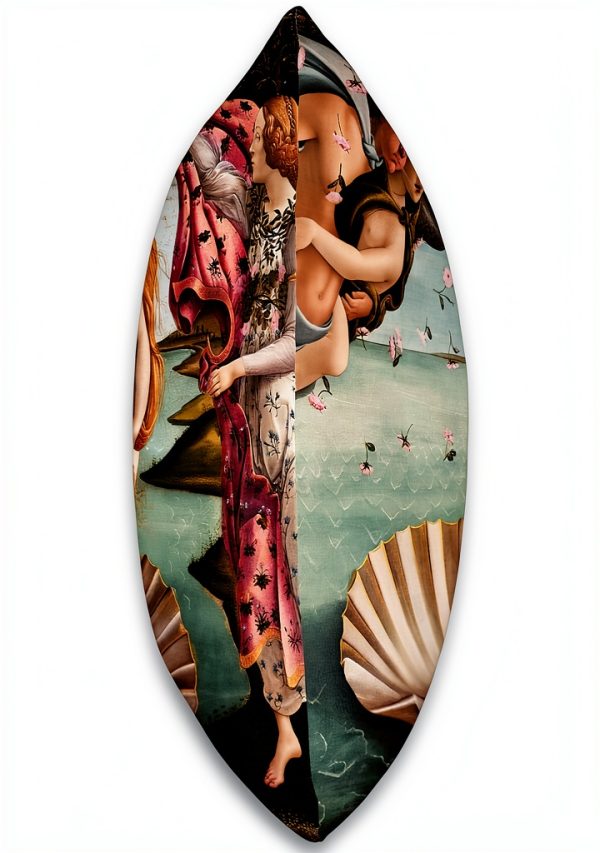 The Birth of Venus Art Throw Pillow 18x18 Great Art-1