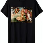 Birth of Venus T-Shirt by Great Art Classic Fit-0