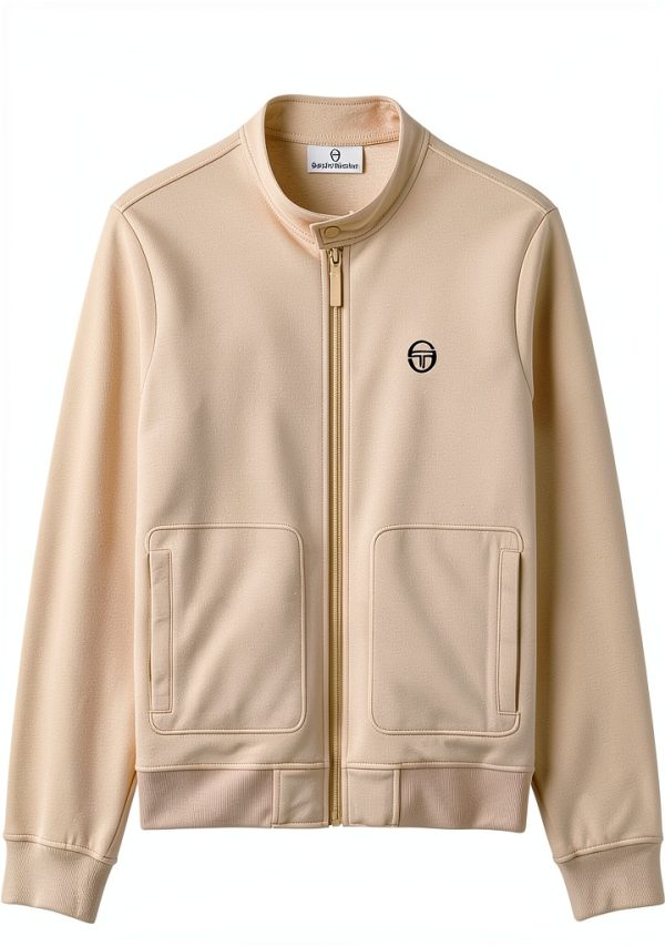 Sergio Tacchini Unisex Track Jacket Medium Pale Mauve-0