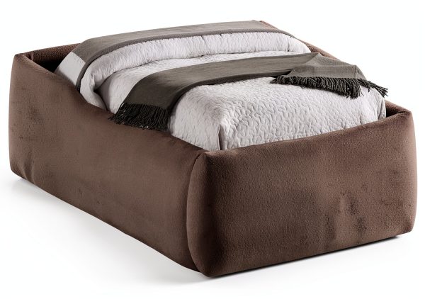 Meridian Furniture Twin Bed Frame Brown-5