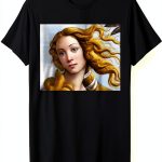 Botticelli Inspired T-Shirt for Men Classic Fit-0