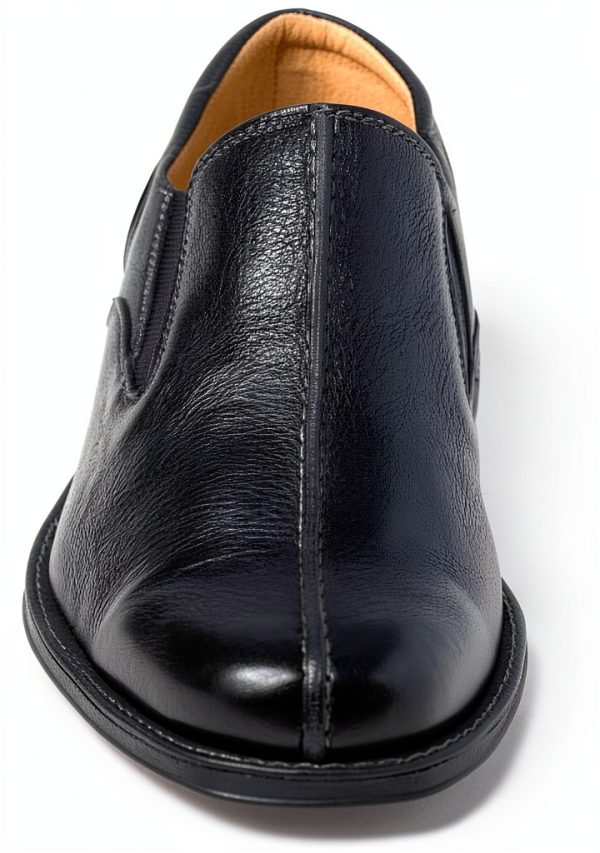 Men's Leather Loafer Sandro Moscoloni Tampa Black Size 7.5-2